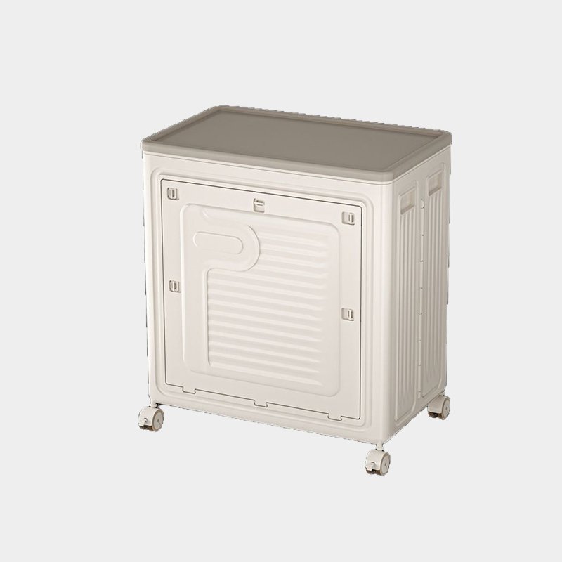 도르래 플립형 접이식 수납장