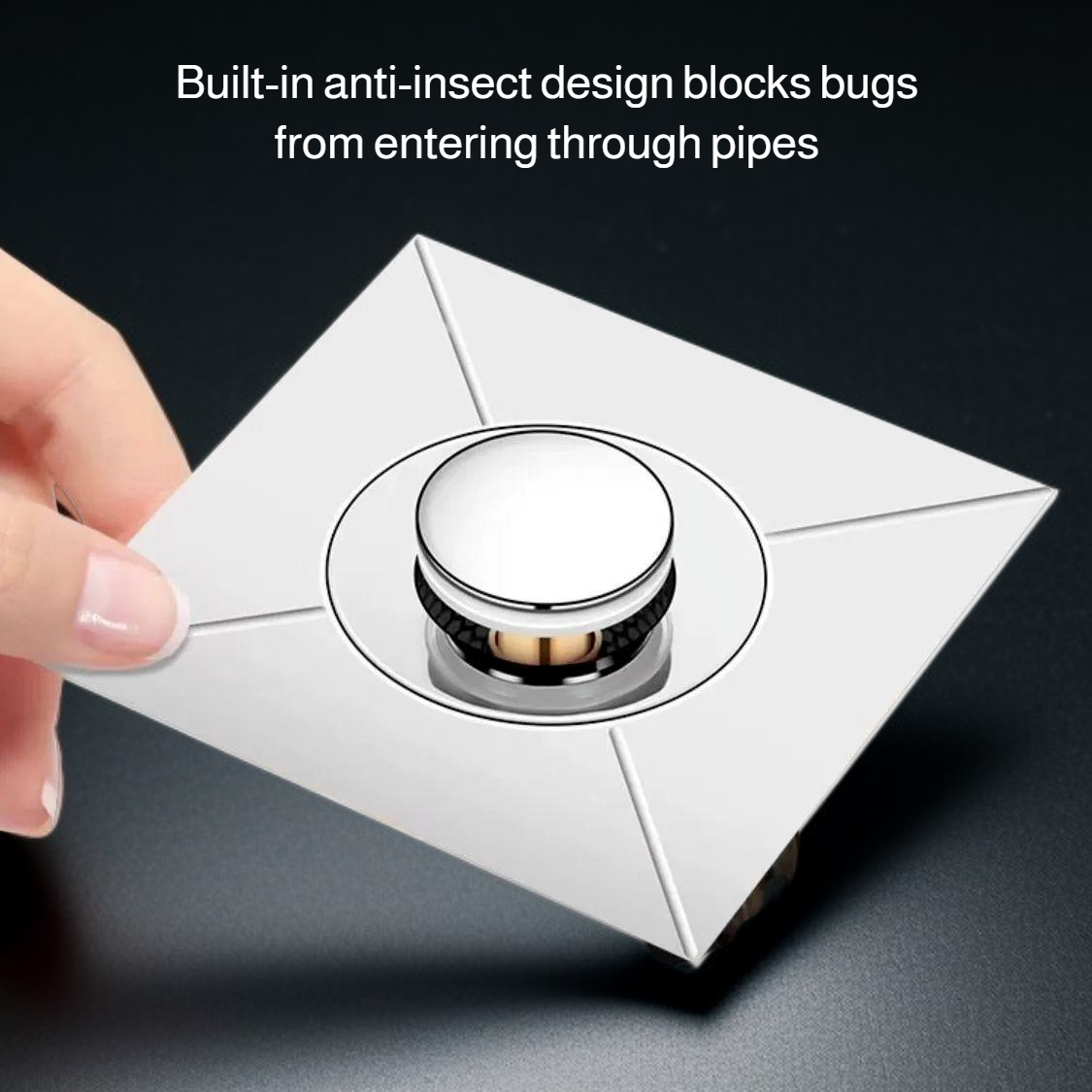 Bathroom odor-proof floor drain