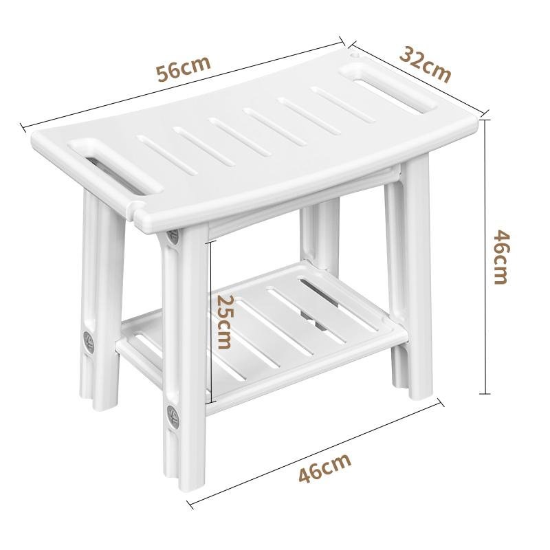 Stabilní stolička do sprchy pro seniory