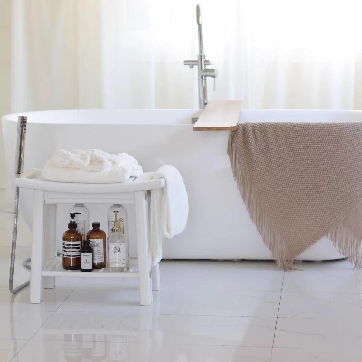 Ergonomické sedátko pro pohodlné koupání