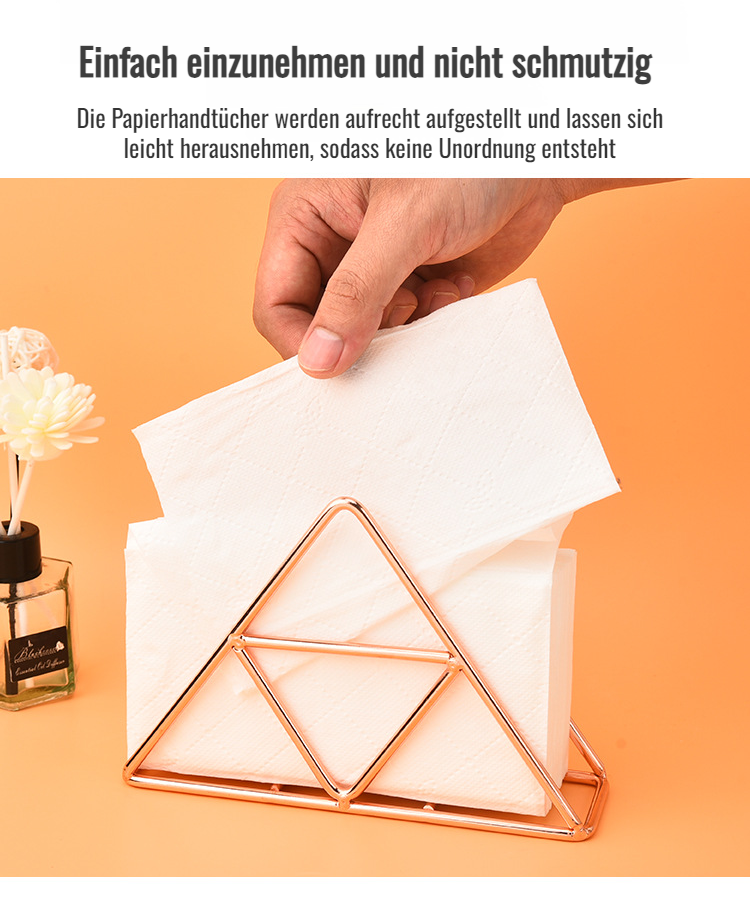 Eleganter Papierhandtuchhalter im modernen Design
