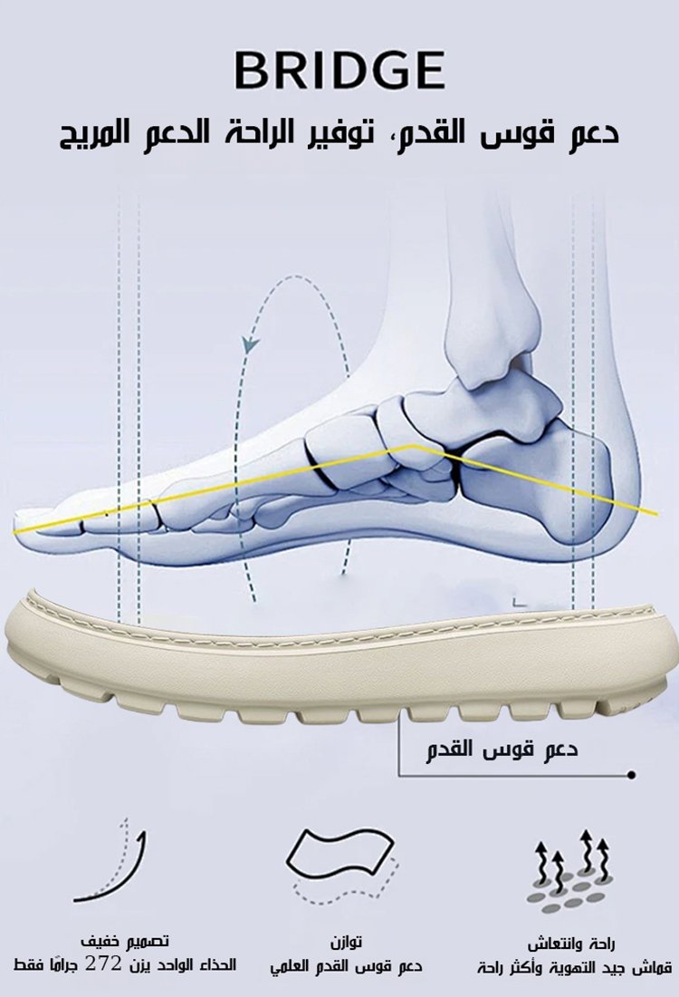 حذاء كاجوال خفيف الوزن ذو نعل ناعم ومريح ومقاوم للانزلاق للرجال