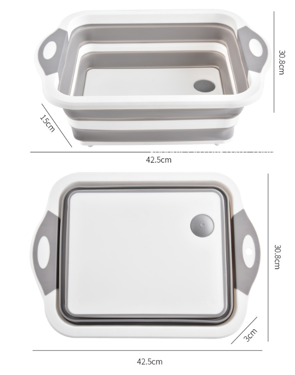 캠핑에 적합한 다기능 접이식 도마