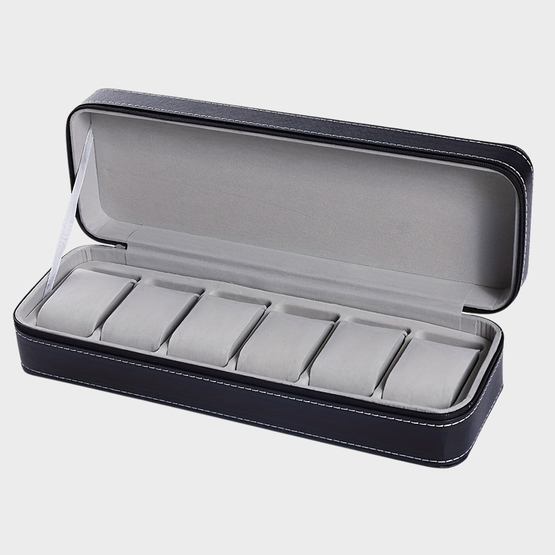 ロック可能な時計ボックス収納ボックス