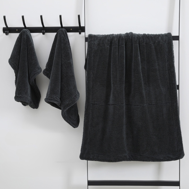 Towel car wash rag car cleaning supplies car wipe towel absorbent thick traceless car wipe