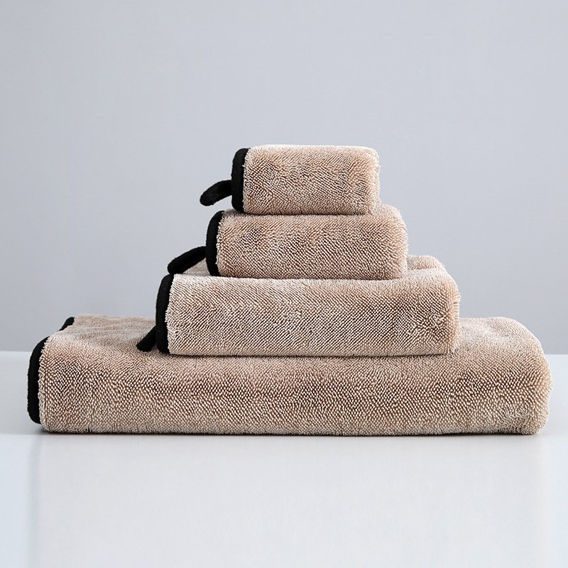 Towel car wash rag car cleaning supplies car wipe towel absorbent thick traceless car wipe