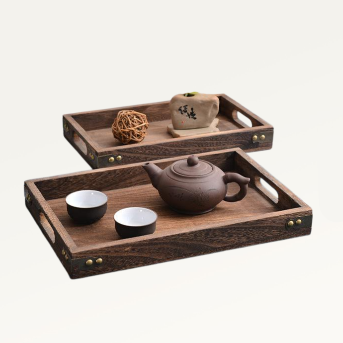 원목 가정용 식기