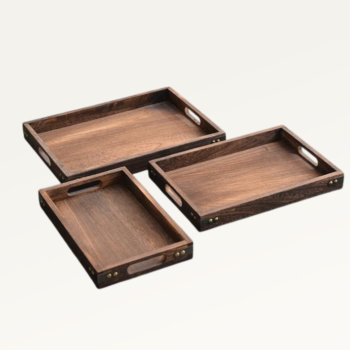 원목 가정용 식기