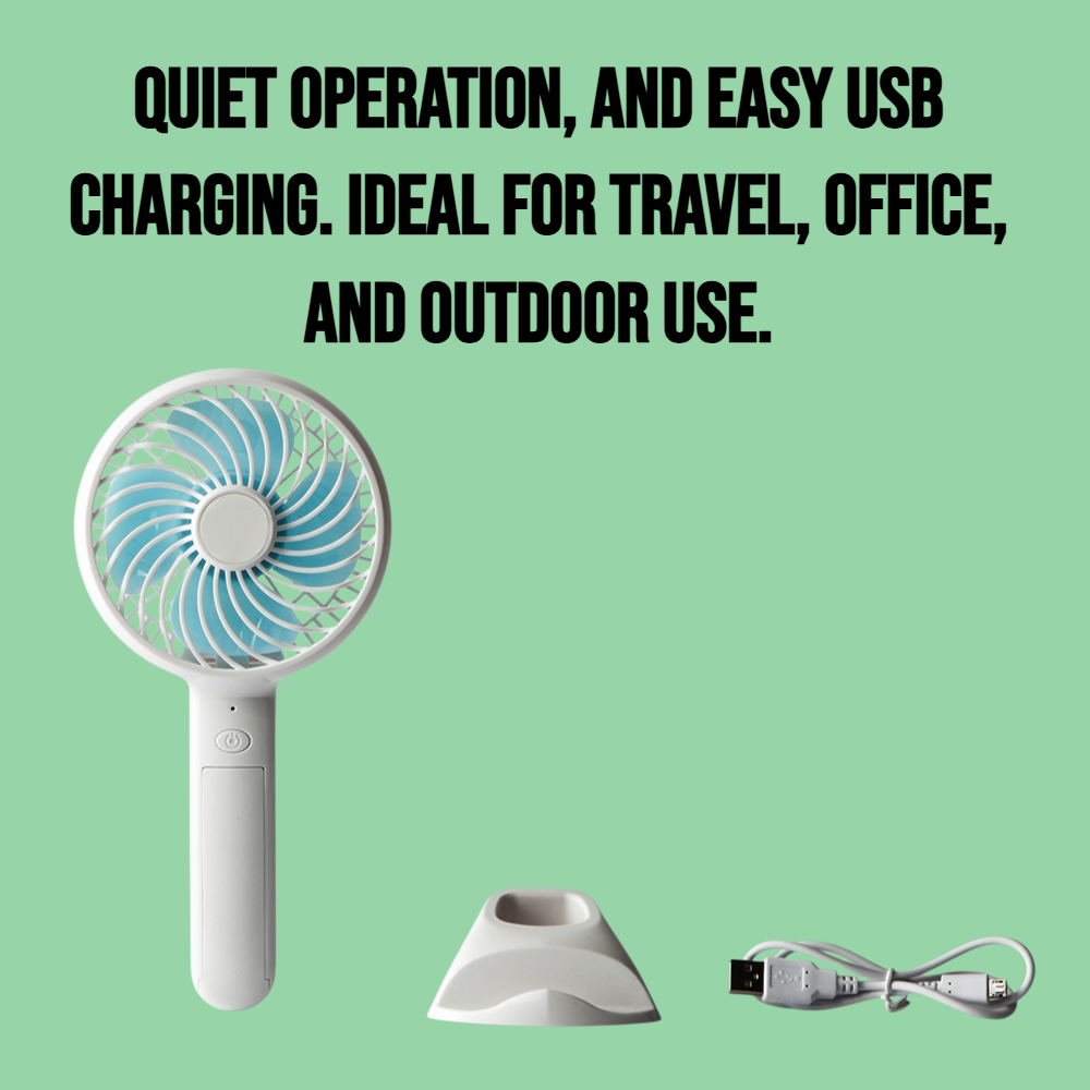 Handheld USB portable mini fan