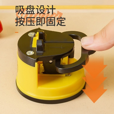小型鎢鋼雙面磨刀石吸盤磨刀石
