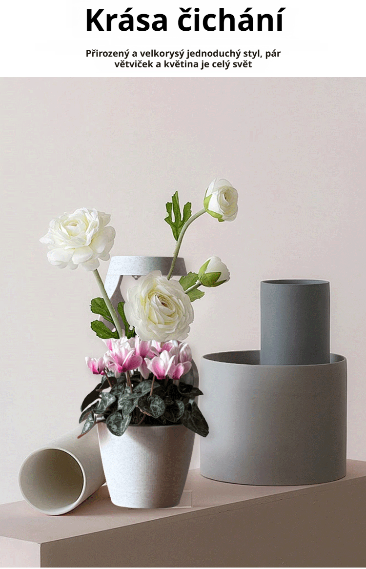 Originální designová váza do interiéru