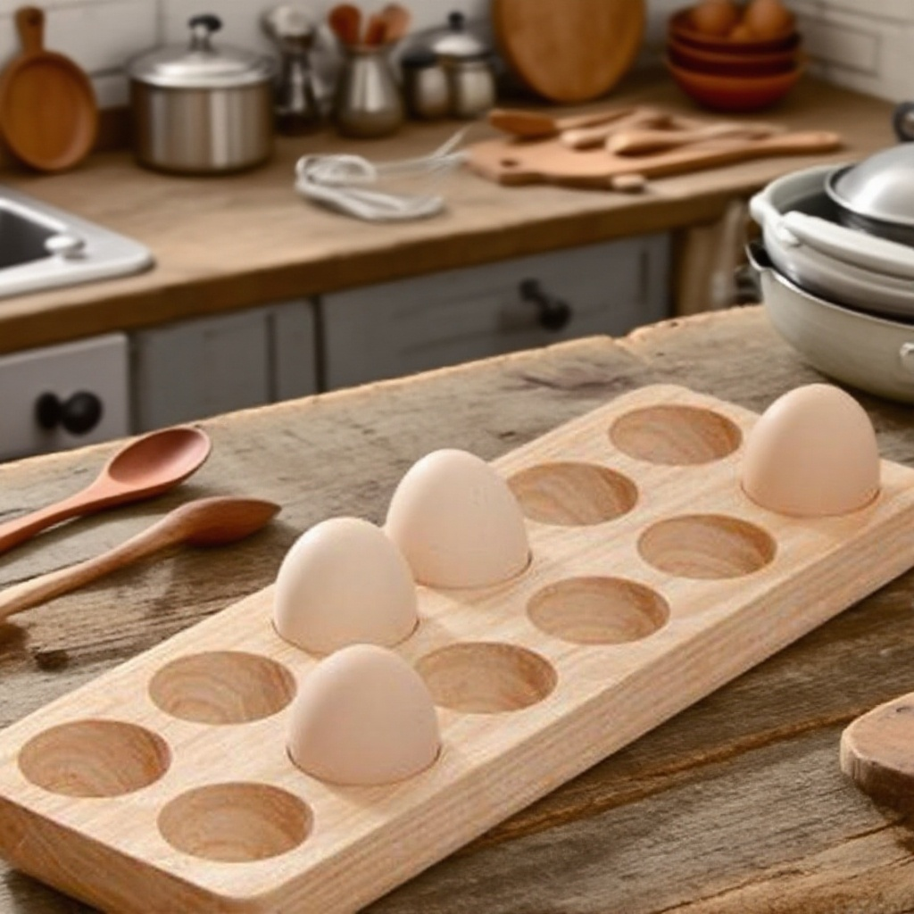 実木卵収納ホルダー