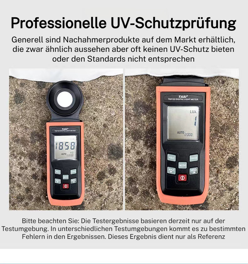 Bequeme und leichte Sonnenschutzmaske