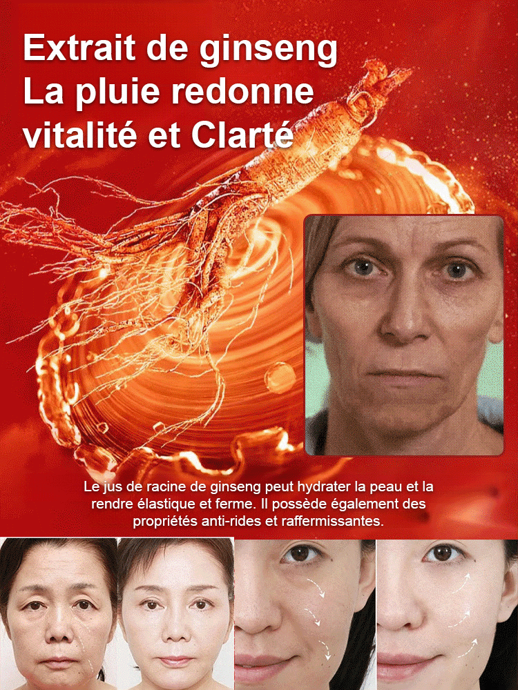 【Un flacon multi-effets】Crème sans maquillage à cinq actions anti-rides