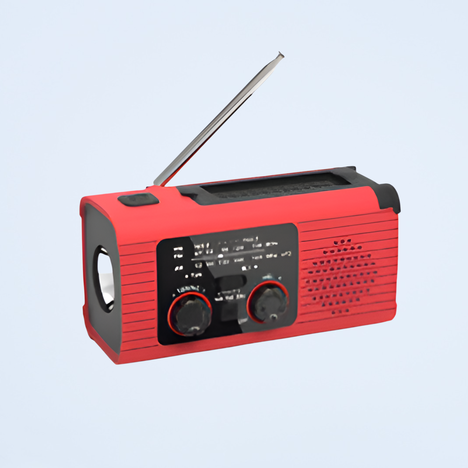 충전식 조명 재난 대비 라디오