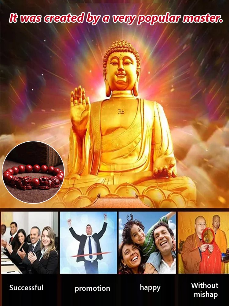 [Attract wealth + gather wealth] Gold sand braves string