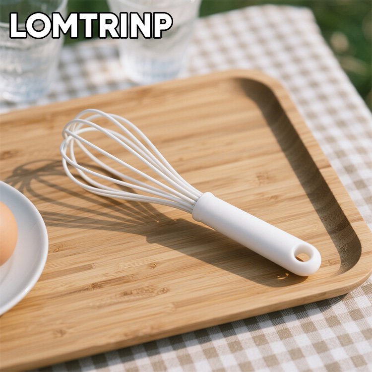 Batidor de nata de acero inoxidable para repostería