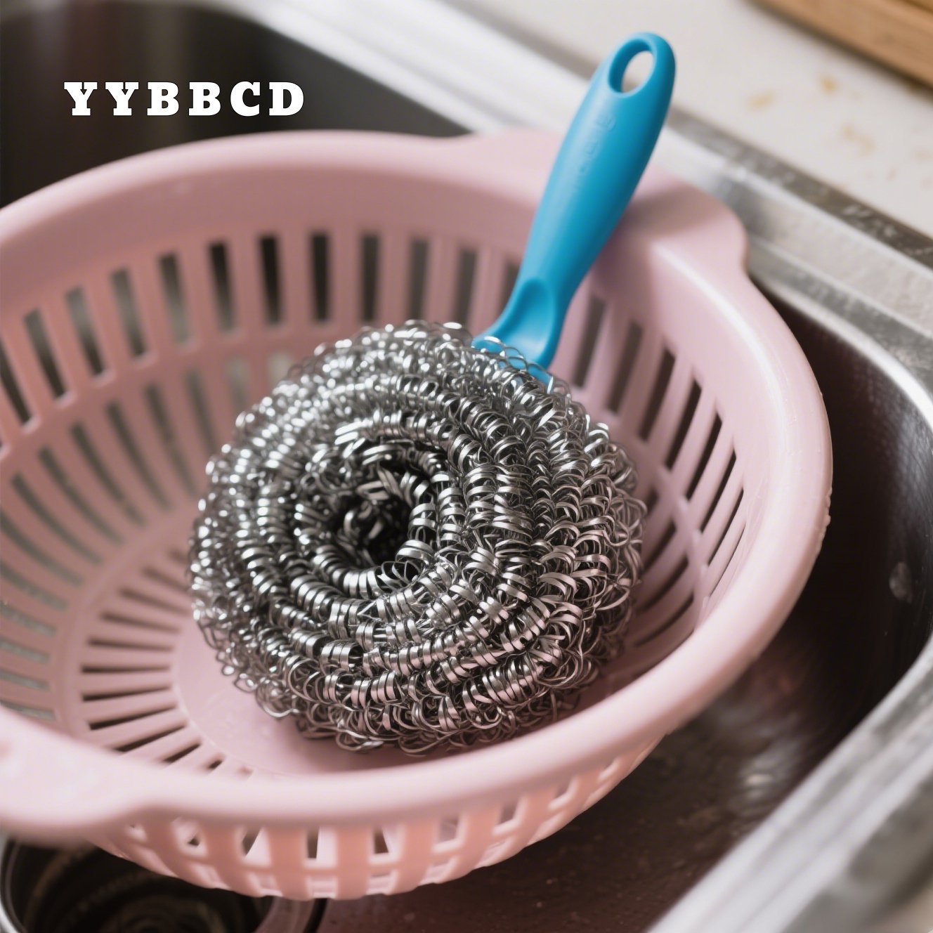 Zvětšená ocelová vlna pro domácnost