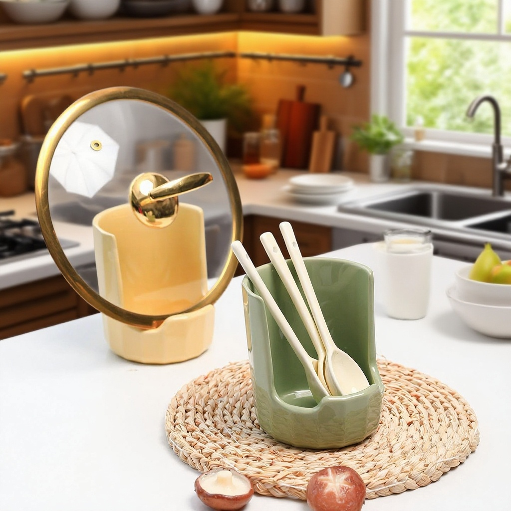 湯勺鍋鏟立式置物架