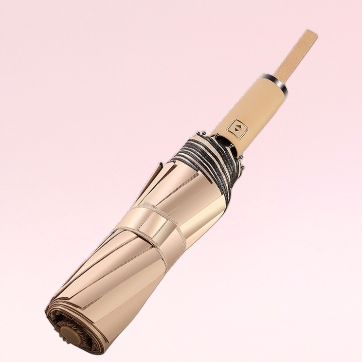 ร่มอัตโนมัติ Xiaomi 3 10 กระดูกสำหรับวันแดดจัดและวันฝนตก