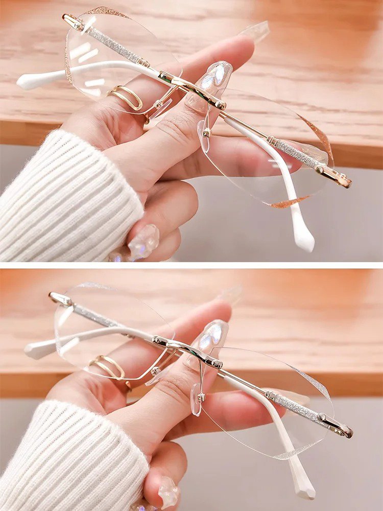 累進多焦点ブルーライト対策老眼鏡