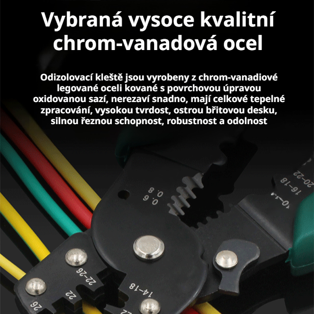 Multifunkční elektrikářské kleště