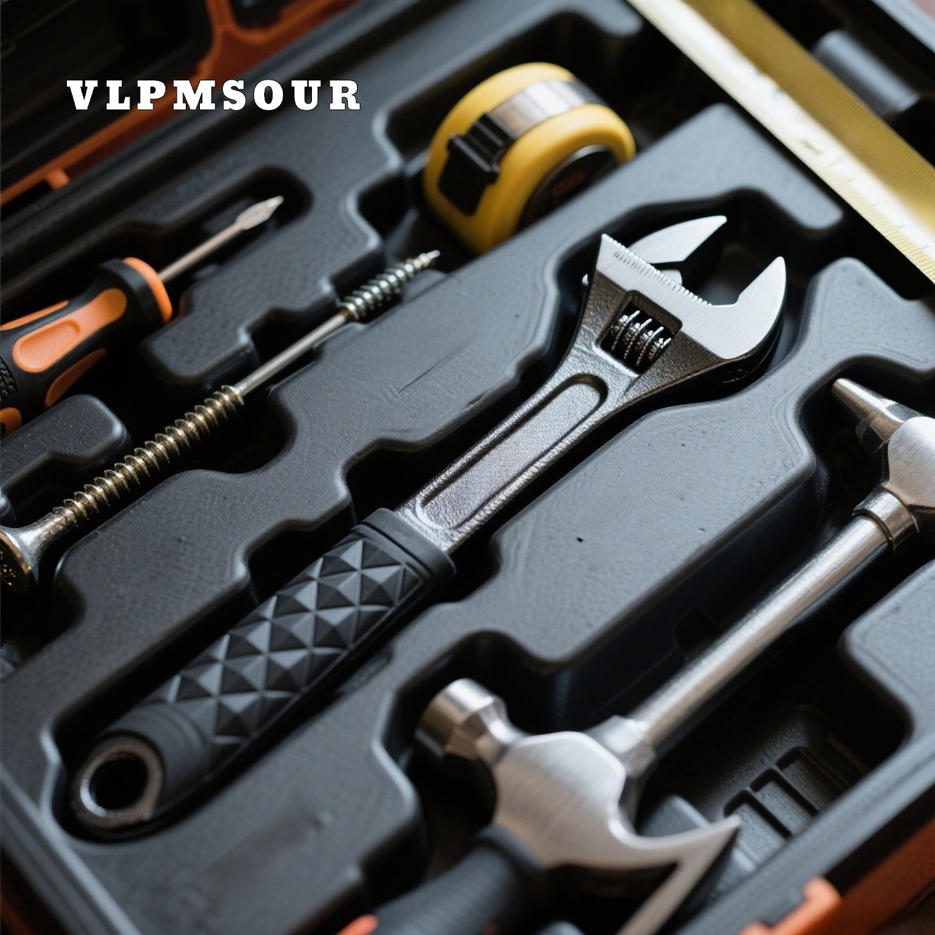 レンチを使った自動車整備の様子