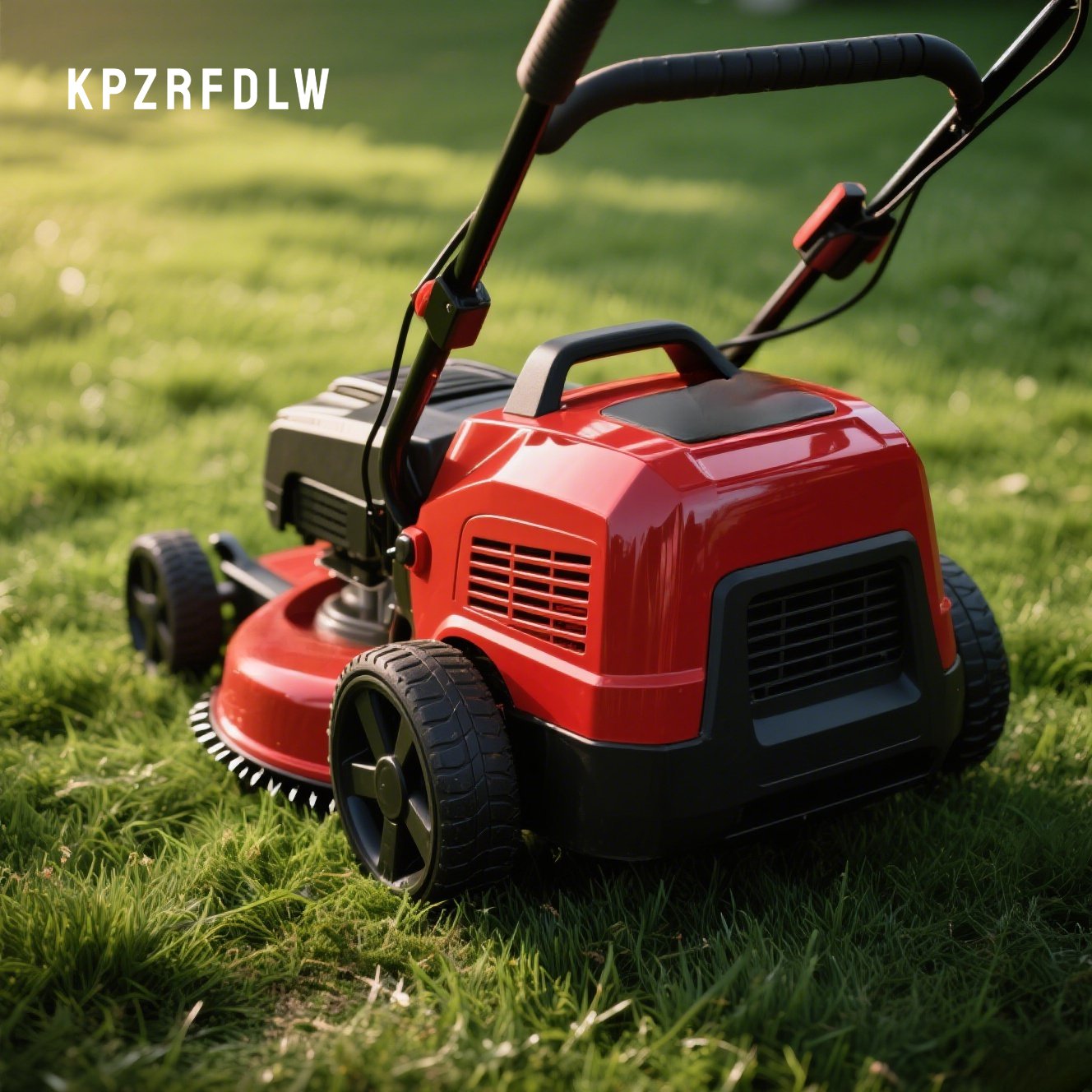 静音性に優れた芝刈り機の使用シーン