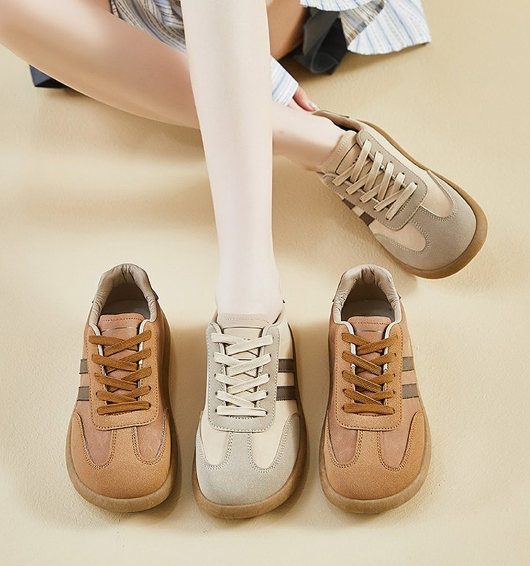 여학생 가을 통굽 스니커즈 운동화