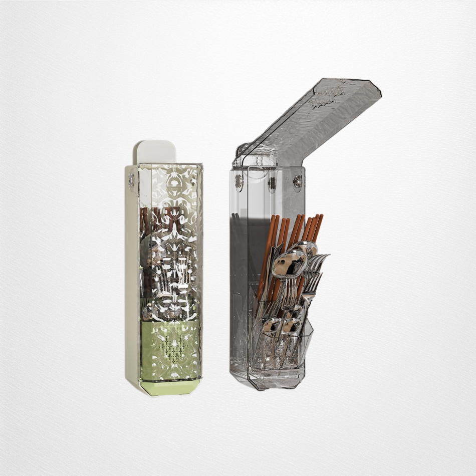 กล่องเก็บตะเกียบและช้อน