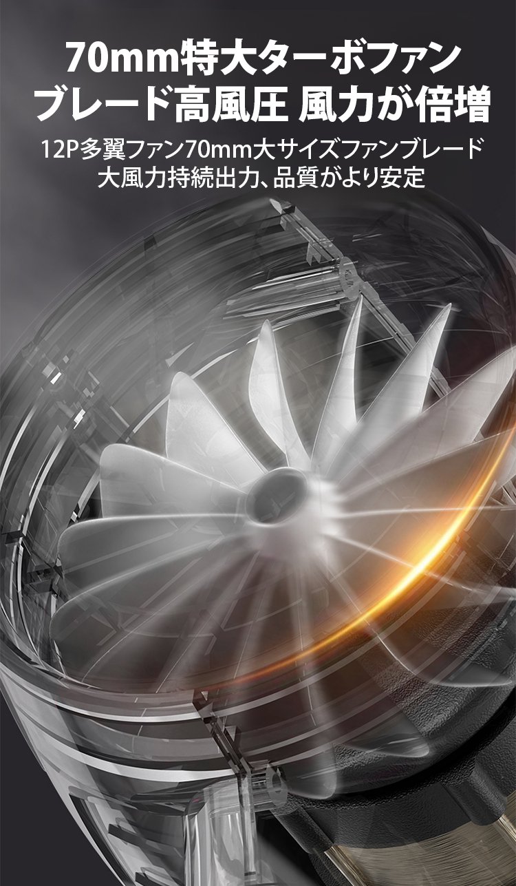 業務用現場で活躍するコードレスブロワー