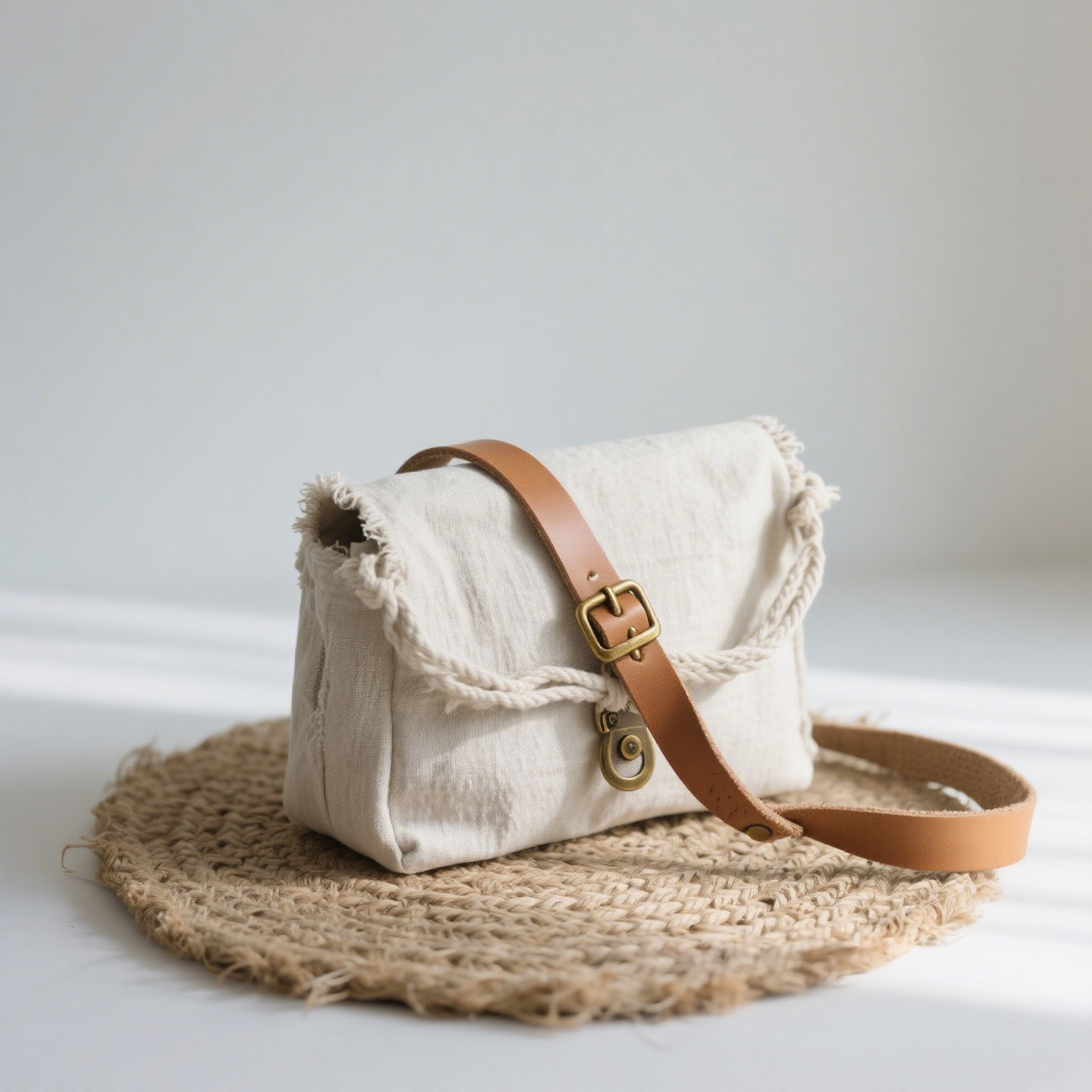 Bolso de hombro estilo forestal para mujer en color verde