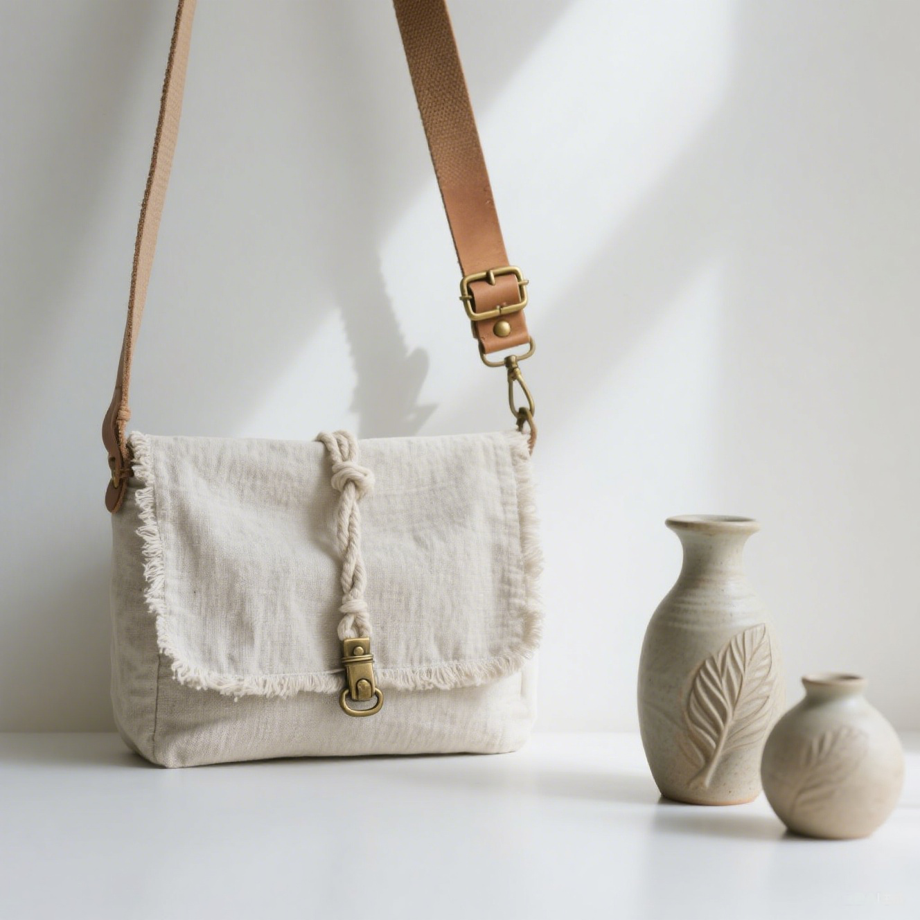 Bandolera de moda para mujer con diseño simple y elegante