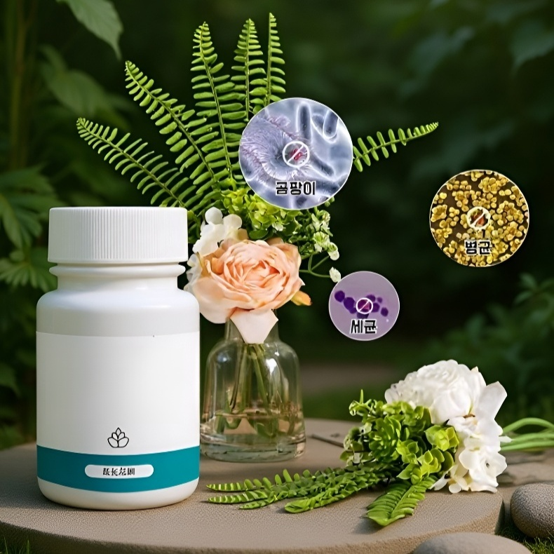 꽃과 식물 전용 발포정