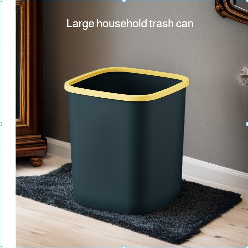 Large household trash can
