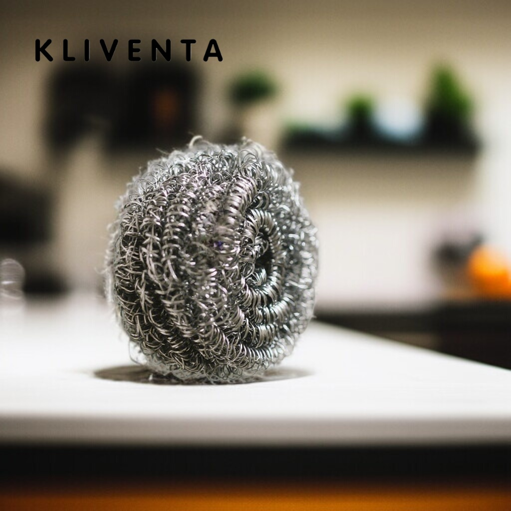 Steel wool stainless steel pot brush