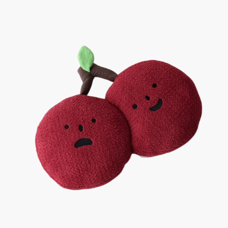 작은 신선한 과일 베개