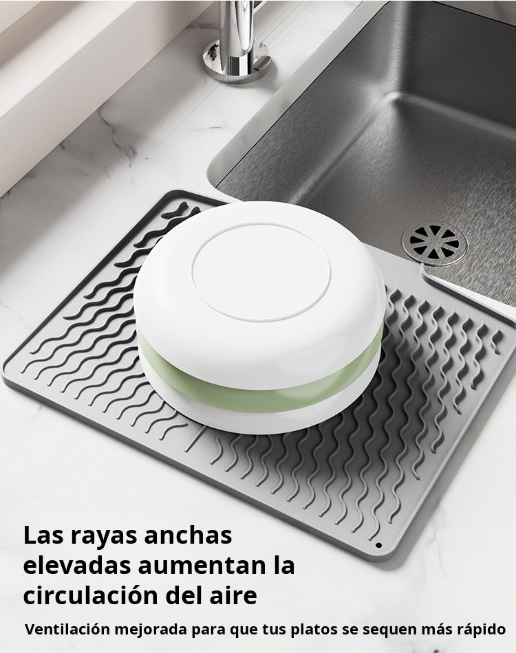 Protector aislante de fregadero de silicona