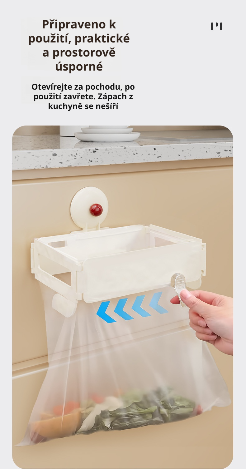 Moderní design skládací přísavkové police