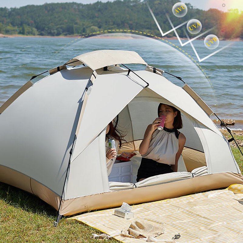 Skládací vodotěsný venkovní kempingový piknikový stan