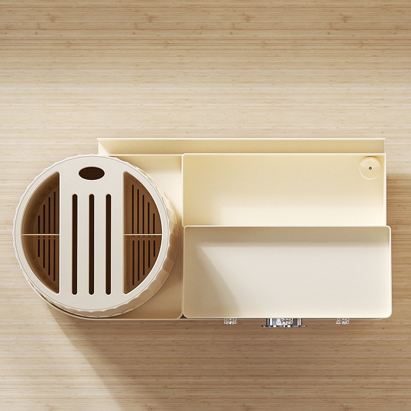 Multifunkční úložný box na kuchyňské nádobí