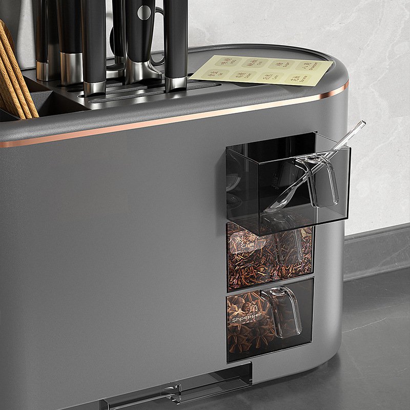 Multifunkční úložný artefakt na pracovní desce