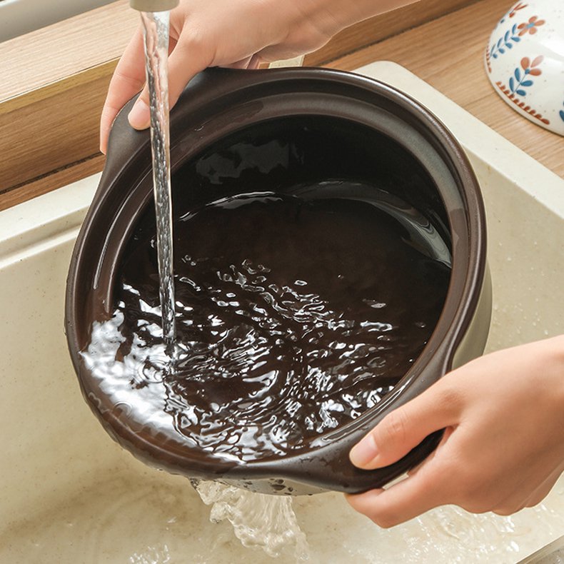 Keramický kastrol na kaši bez praskání