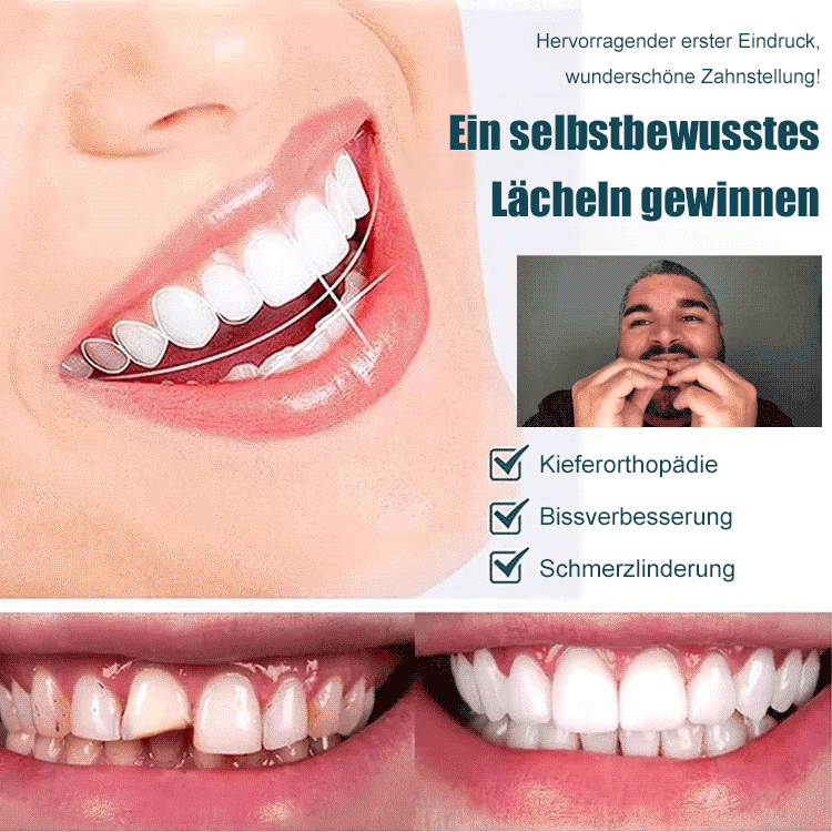 Zahnprothesenset mit Silikonauskleidung