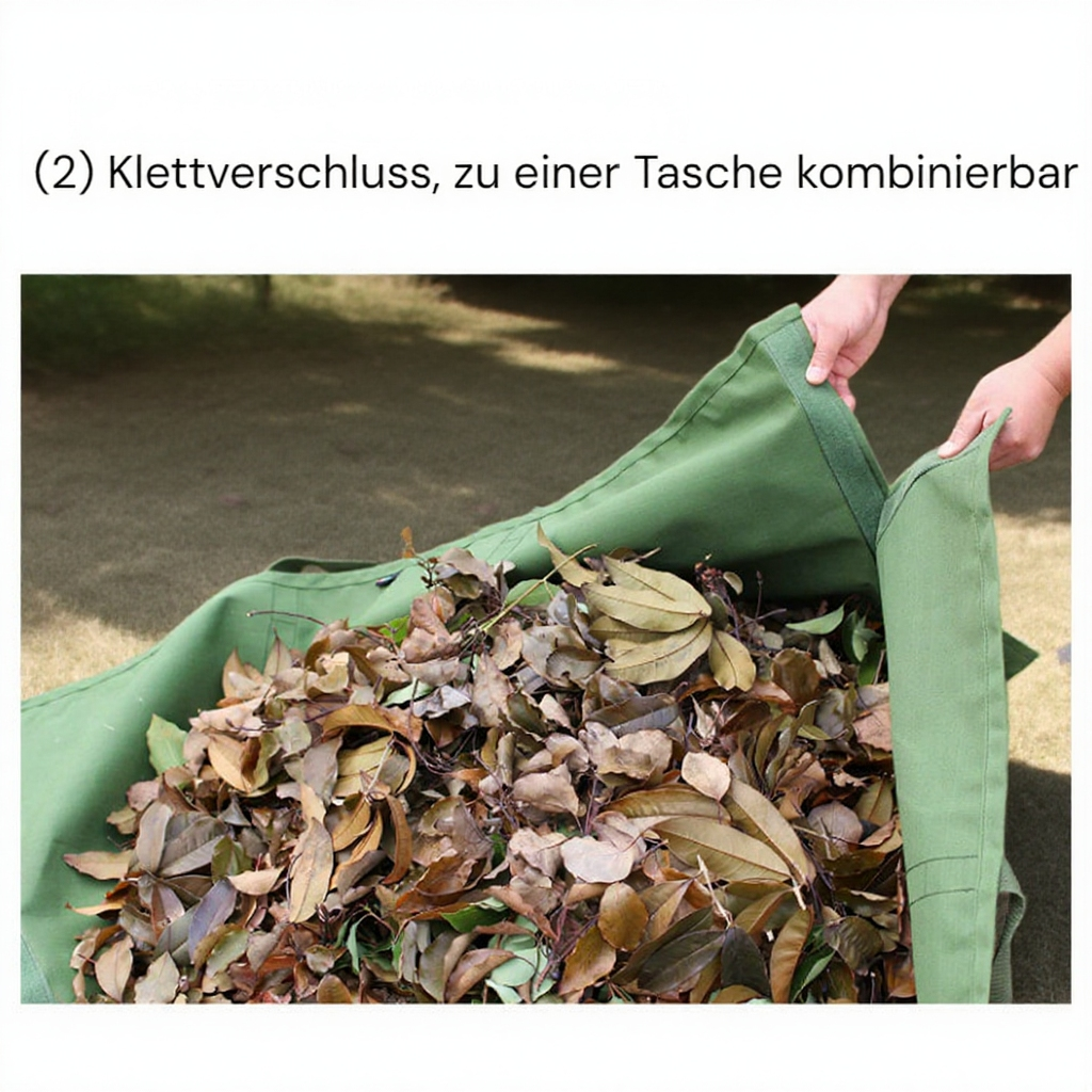 Praktische Müll Sammlung Tasche für Rasenarbeiten