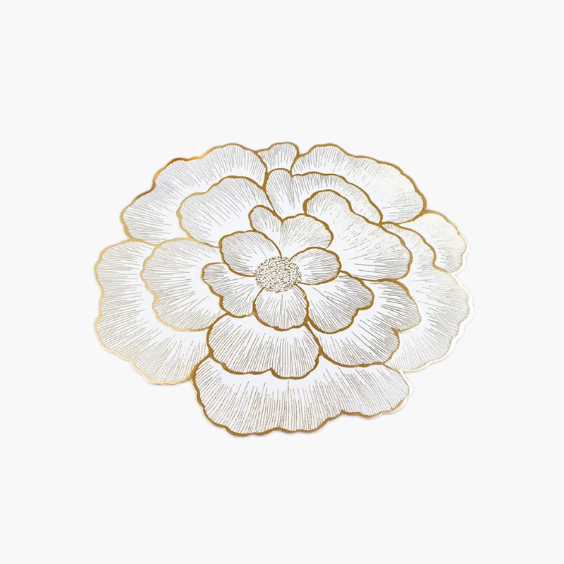 럭셔리 도금 북유럽 스타일의 단열 테이블 매트