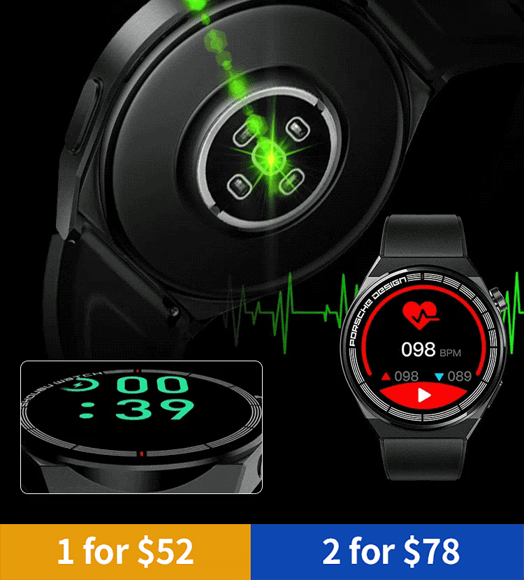 GT8 Porsche Sports Smartwatch