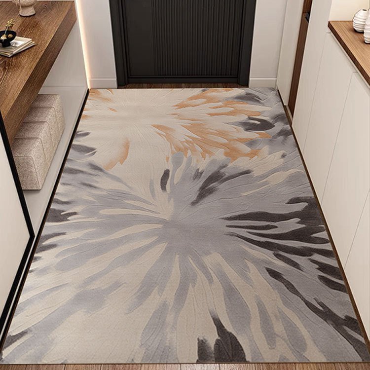 พรมเช็ดเท้าหน้าประตูผ้ากำมะหยี่คริสตัลสไตล์โบฮีเมียน รุ่นฮิตขายดี