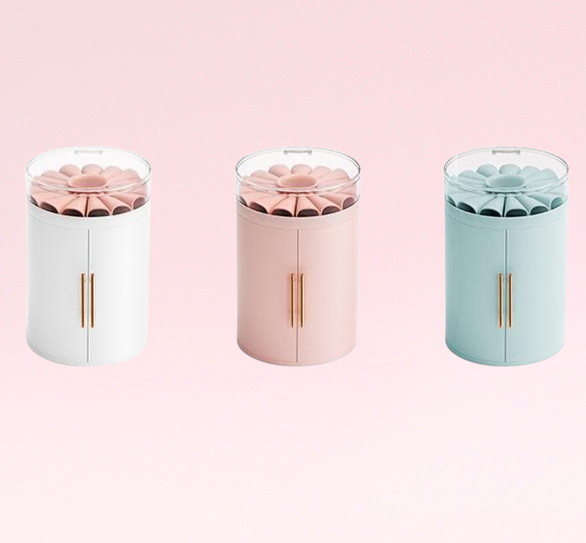 กล่องเก็บเครื่องสำอางอเนกประสงค์ความจุขนาดใหญ่กล่องใส่เครื่องประดับ 5 ชั้น