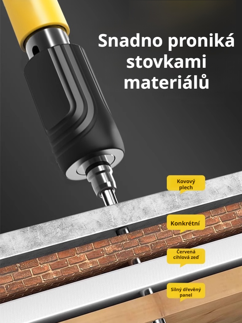 Výkonná domácí hřebíkovací pistole s nastavitelnými pěti rychlostmi